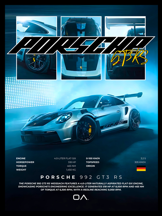 Porsche 992 GT3 RS Weissach