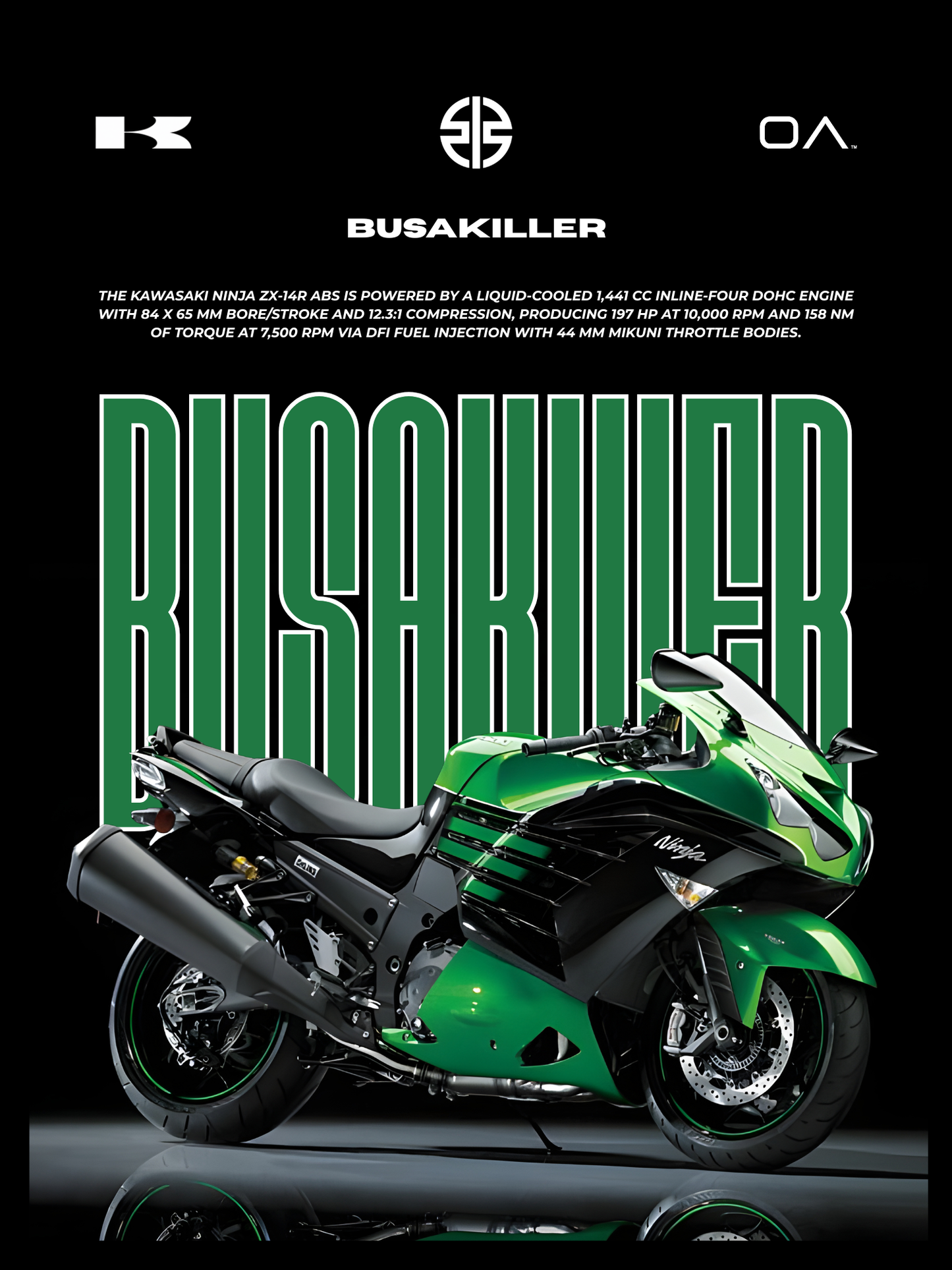 Busakiller Kawasaki ZX-14R