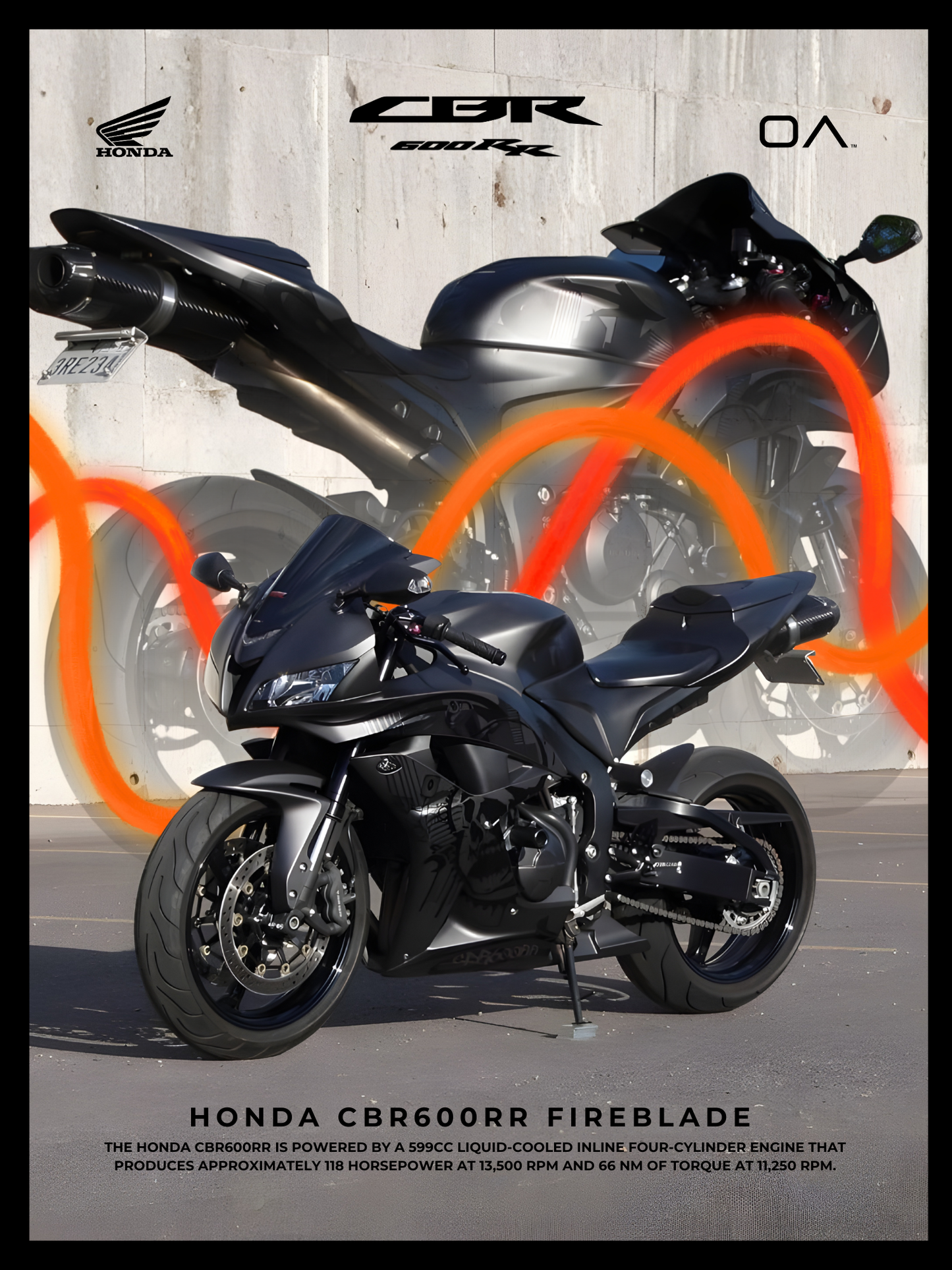 Honda CBR600RR (Black)