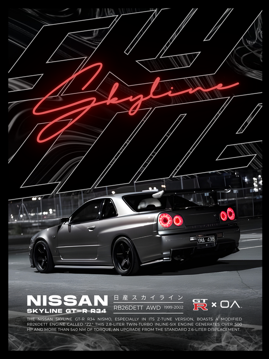 Nissan Skyline GT-R R34