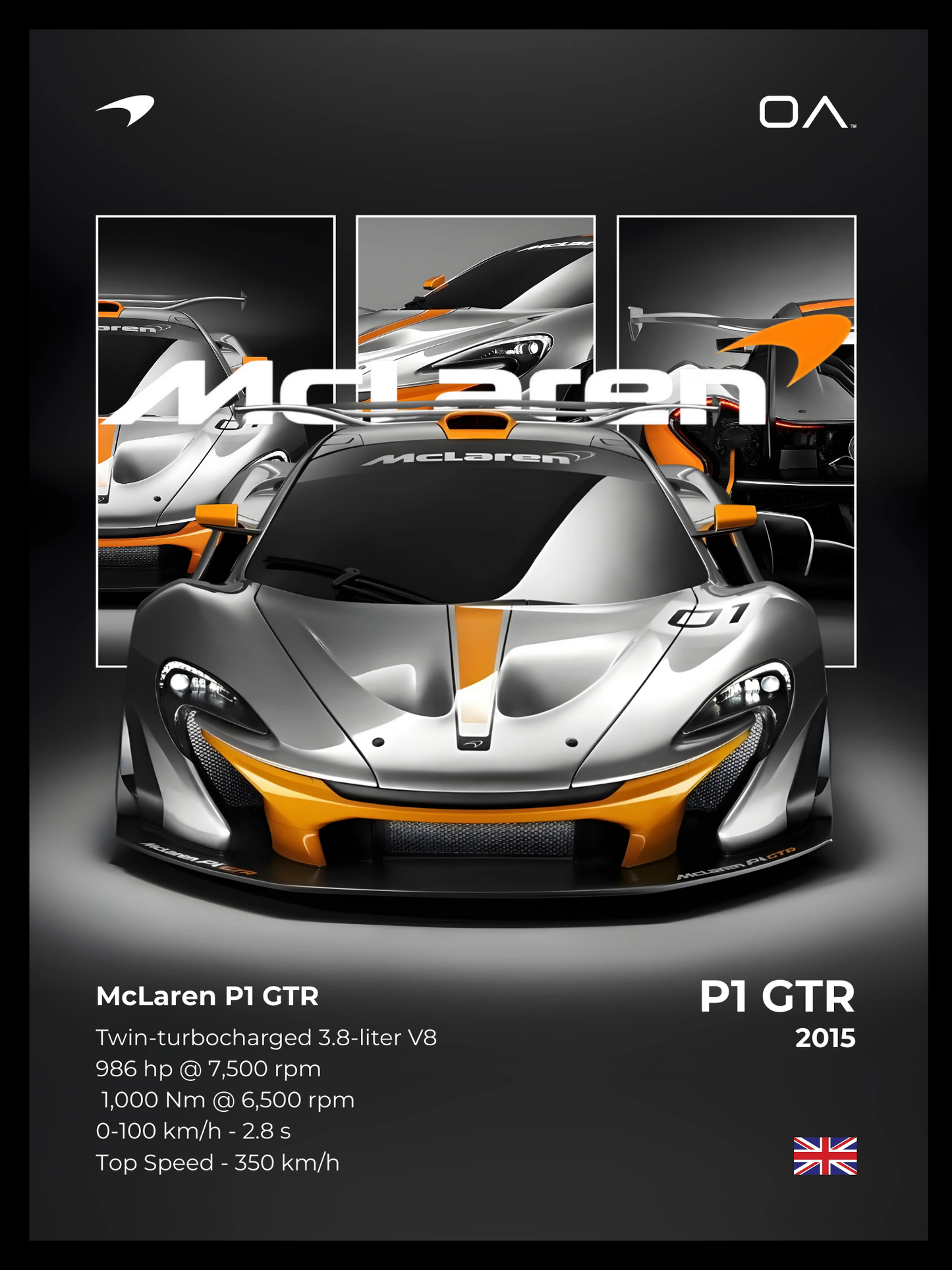 McLaren P1 GTR